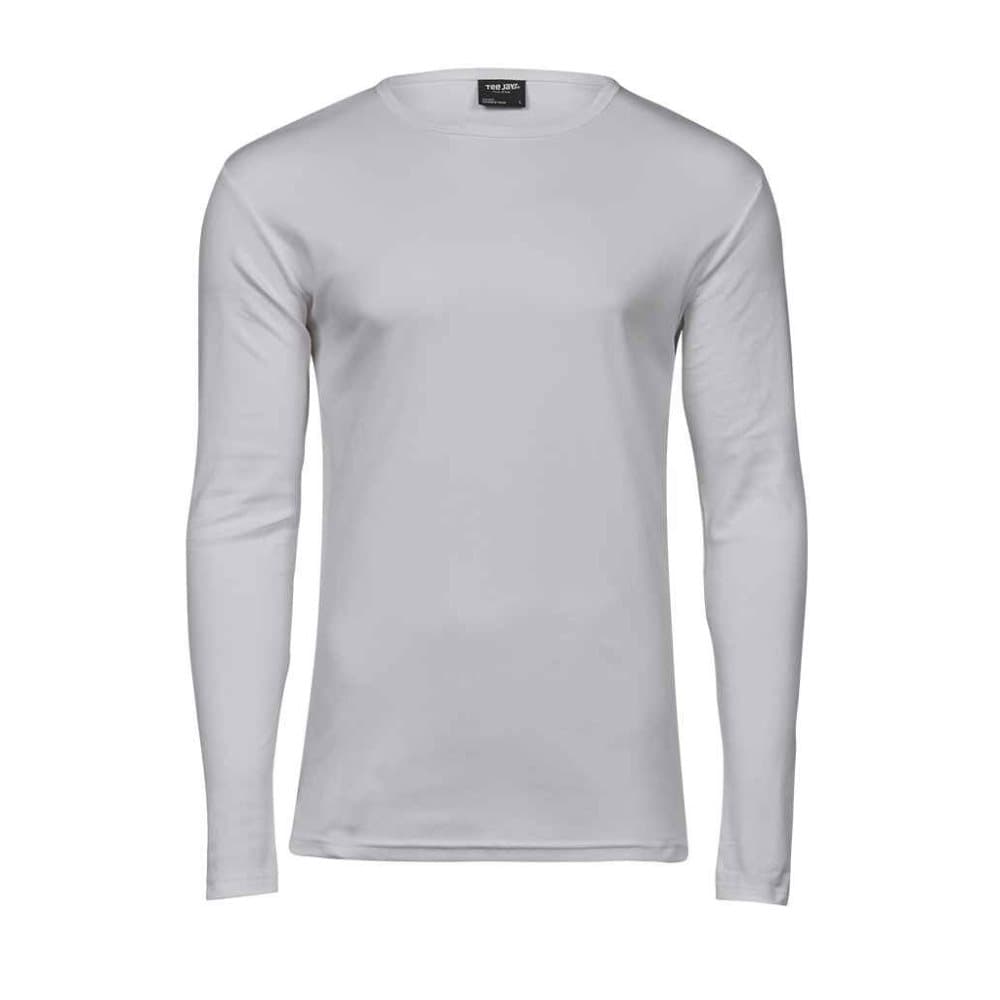 Tee Jays Interlock långärmad T-shirt för män