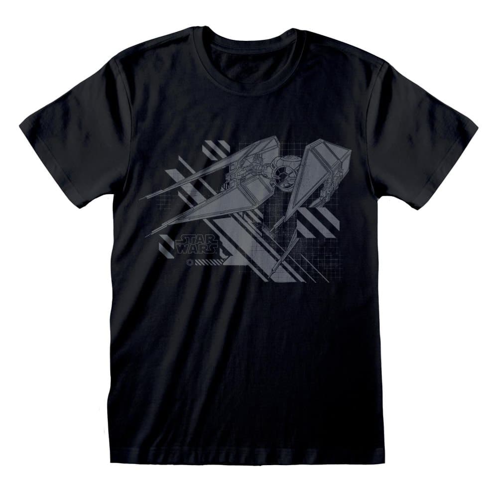 Star Wars: The Rise of Skywalker Kvinnor/Damer Kylo Ren Tie Silencer pojkvän T-Shirt