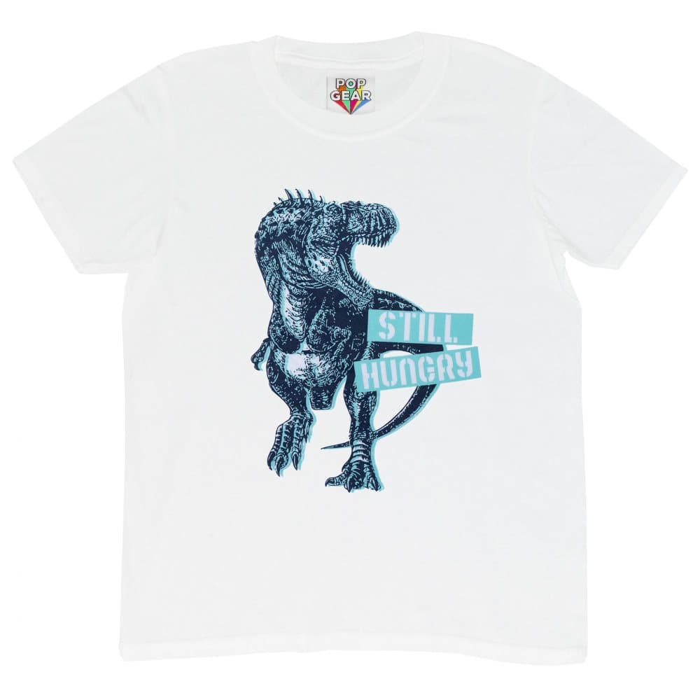 Popgear Flickor fortfarande hungriga Velociraptor T-Shirt