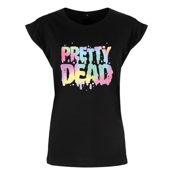 Grindstore Kvinnor/Damer Pretty Dead Pastel Goth T-Shirt Black L