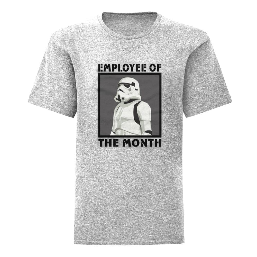 Star Wars Mens anställd av månaden Stormtrooper Heather T-Shirt