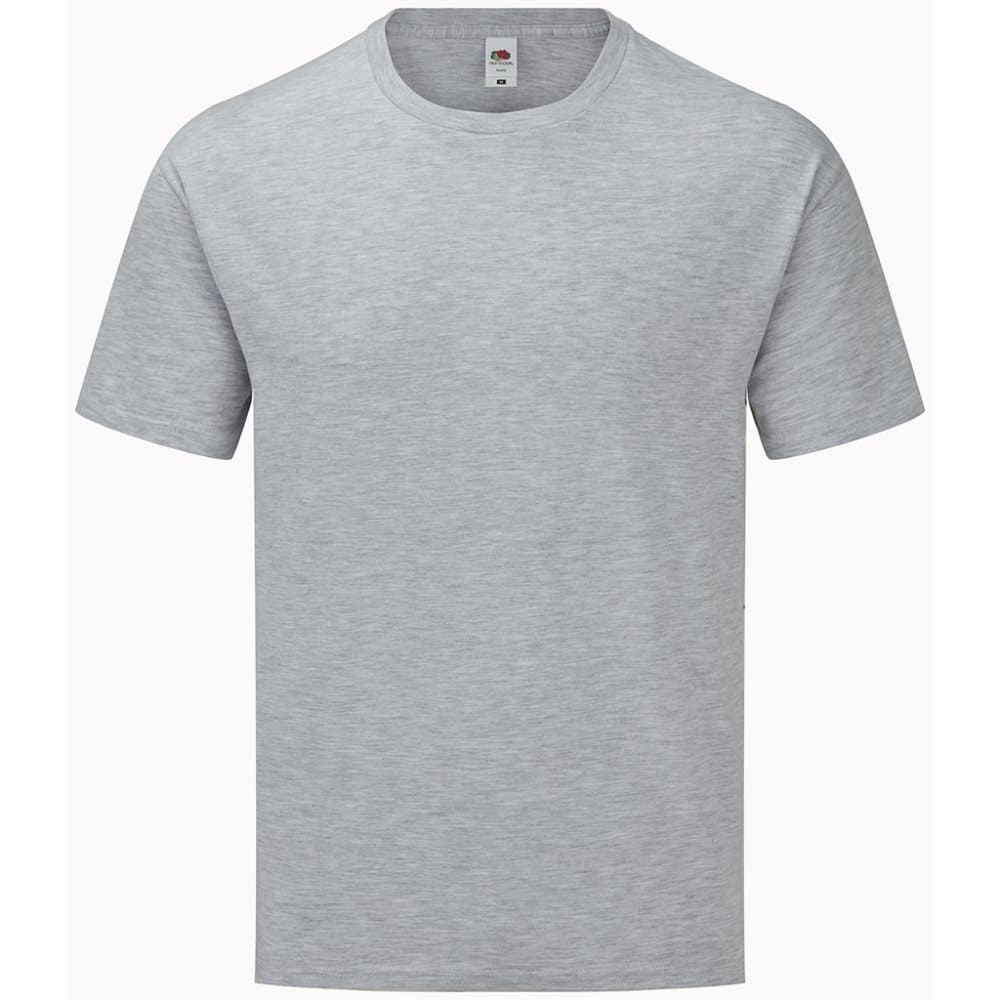 Fruit of the Loom Mens Iconic 165 Classic Heather T-Shirt