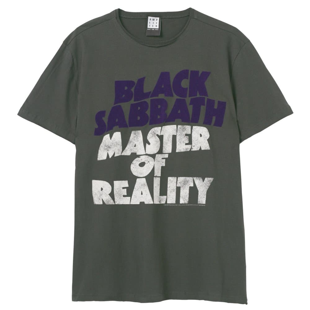 Amplified Unisex vuxen Master of Reality Black Sabbath T-shirt