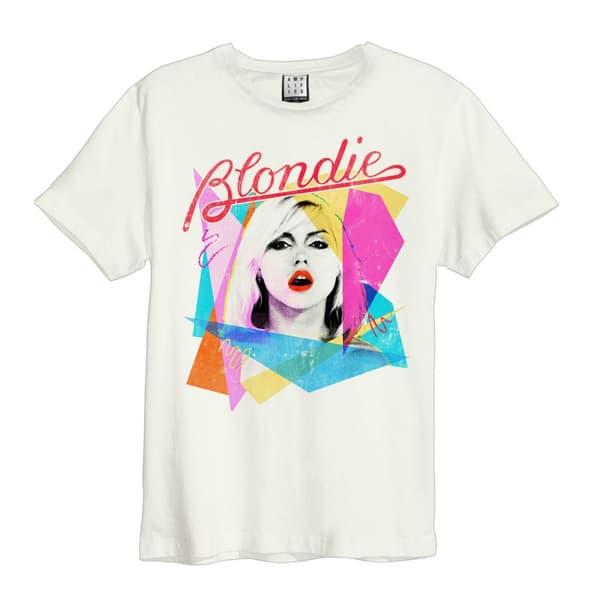 Amplified Unisex vuxen Ahoy 80s Blondie T-Shirt