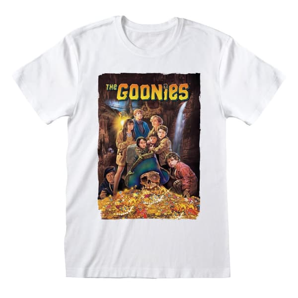 Goonies Unisex T-shirt med plakat for voksne