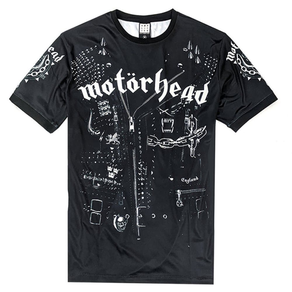 Amplified Läderväst för män Motorhead T-Shirt