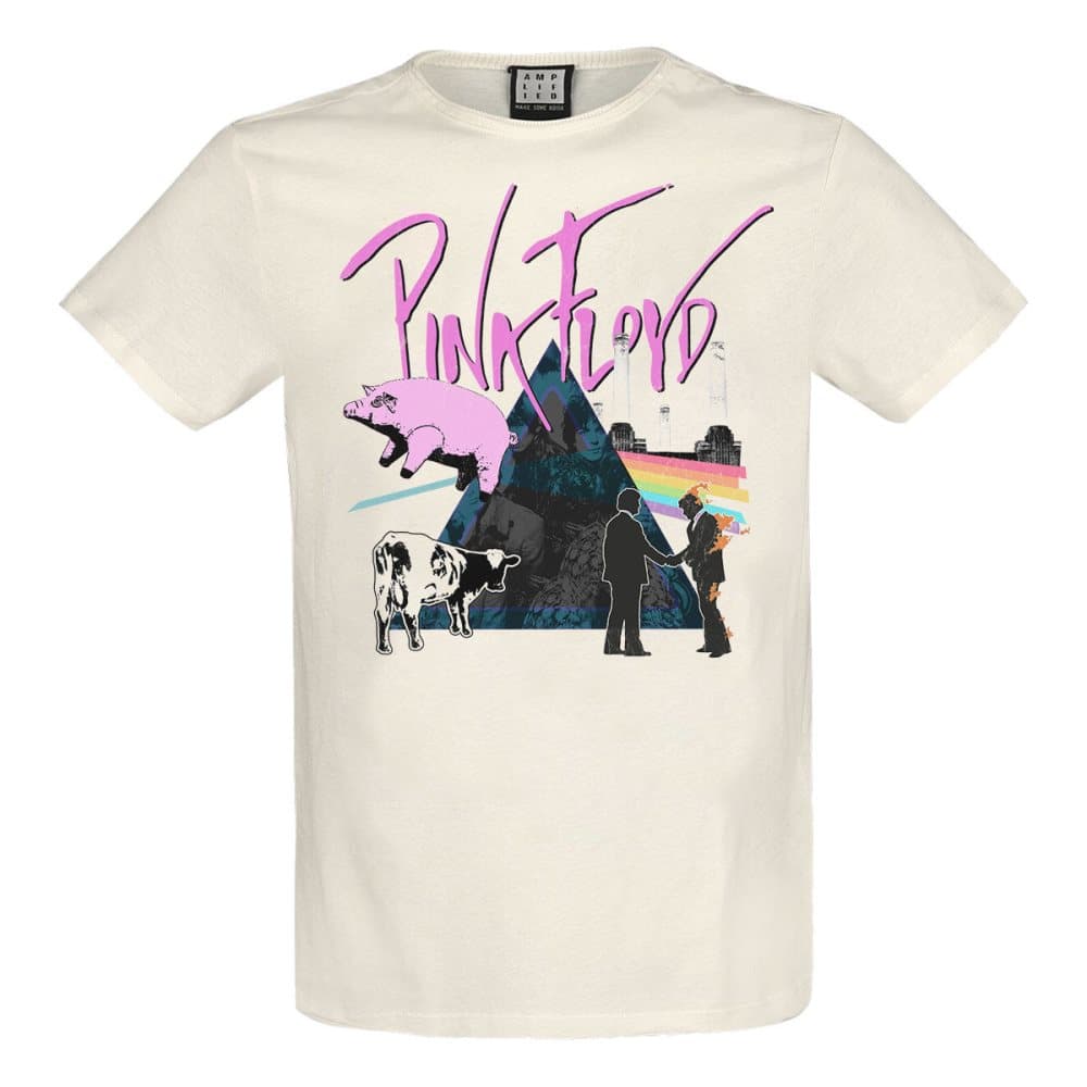 Amplified Unisex vuxen The Greats Pink Floyd T-Shirt