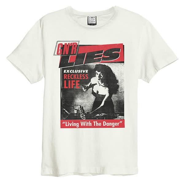 Amplified Unisex Adult Lies Guns N Roses T-Shirt