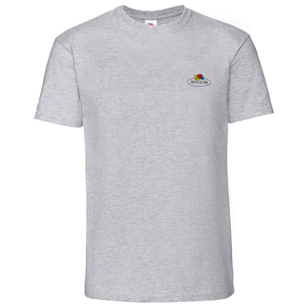 Fruit of the Loom Vintage liten logotyp T-shirt för män