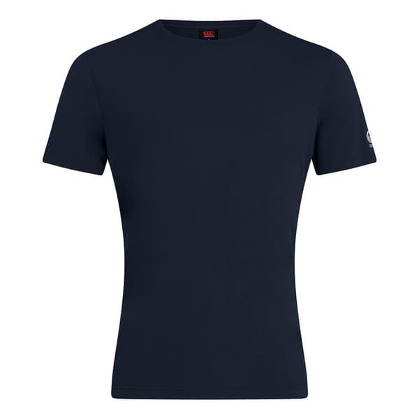 Canterbury Unisex Adult Club Plain T-Shirt Navy 3XL