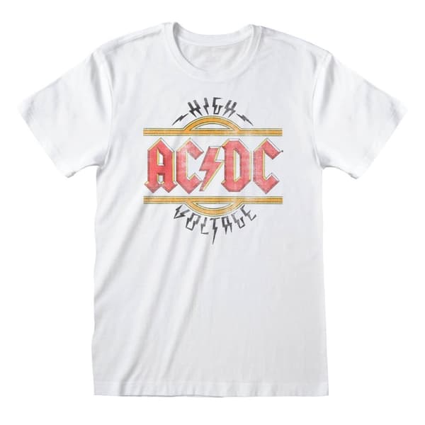 AC/DC Unisex vuxen högspänning Vintage T-Shirt
