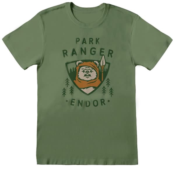 Star Wars Unisex Adult Endor Park Ranger T-Shirt