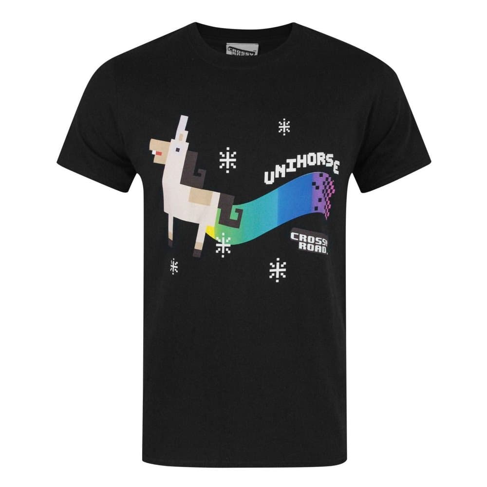 Crossy Road Mens Official Unihorse Design T-Shirt