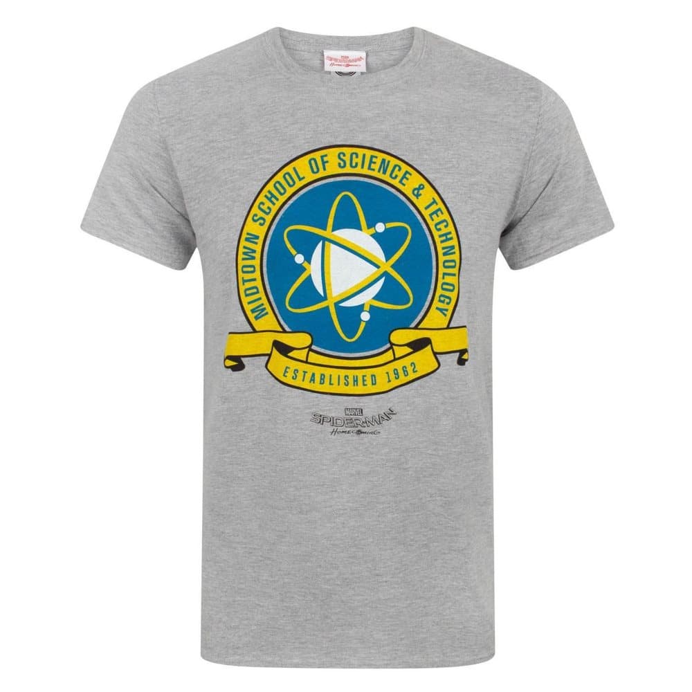 Spider-Man Mens Homecoming Midtown School T-Shirt