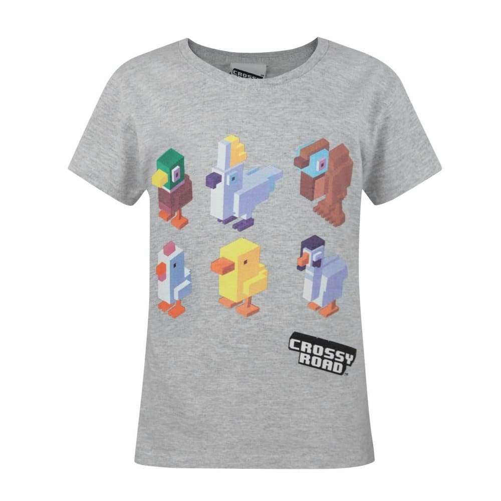 Crossy Road T-Shirt för barn med tecken för flickor