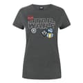 Pikkukuva 1 / 2: Star Wars Womens/Ladies Badges T-Shirt
