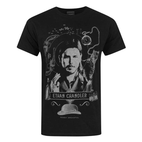 Penny Dreadful Official Mens Ethan Chandler T-Shirt