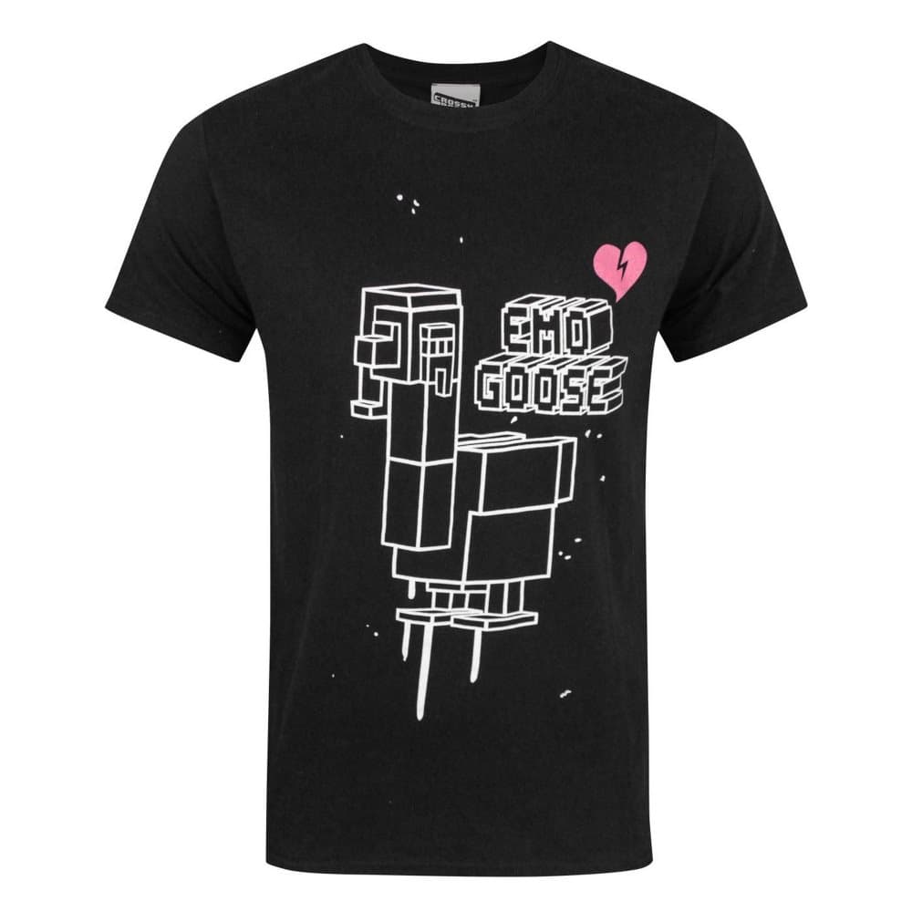 Crossy Road Official Mens Emo Goose T-Shirt