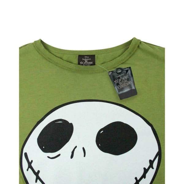 Nightmare Before Christmas Kvinnor/Damer Jack T-shirt med omvänd söm