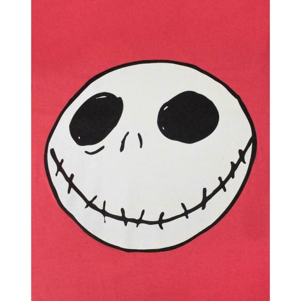 Nightmare Before Christmas Kvinnor/Damer Jack T-shirt med omvänd söm