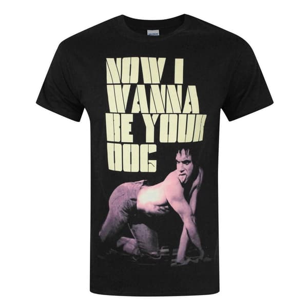 Iggy Pop Mens I Wanna Be Your Dog T-Shirt