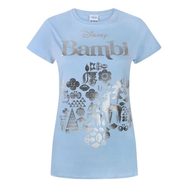 Disney Bambi folie-T-shirt til kvinder/damer