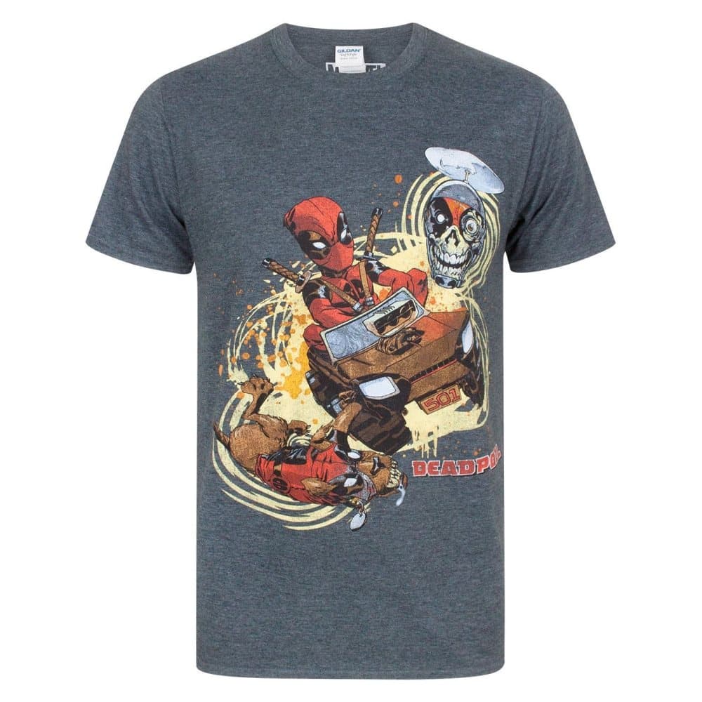 Marvel Deadpool herr 4x4 T-Shirt
