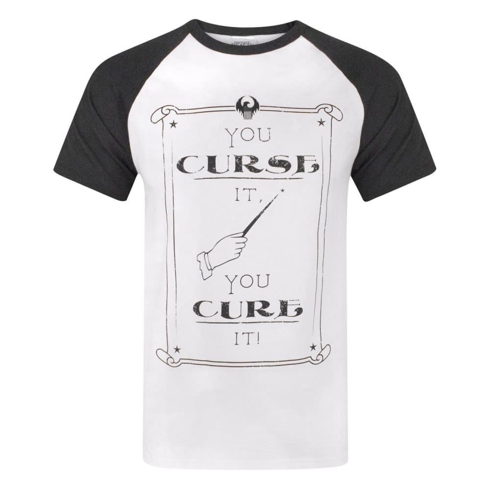 Fantastic Beasts And Where To Find Them Herrens förbannelse och botemedel mot det Raglan T-Shirt
