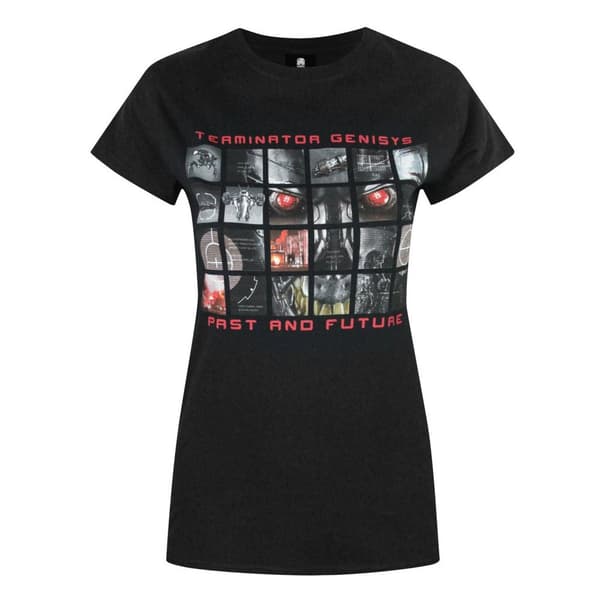 Terminator Kvinnor/Damer Genisys förflutna och framtid T-Shirt