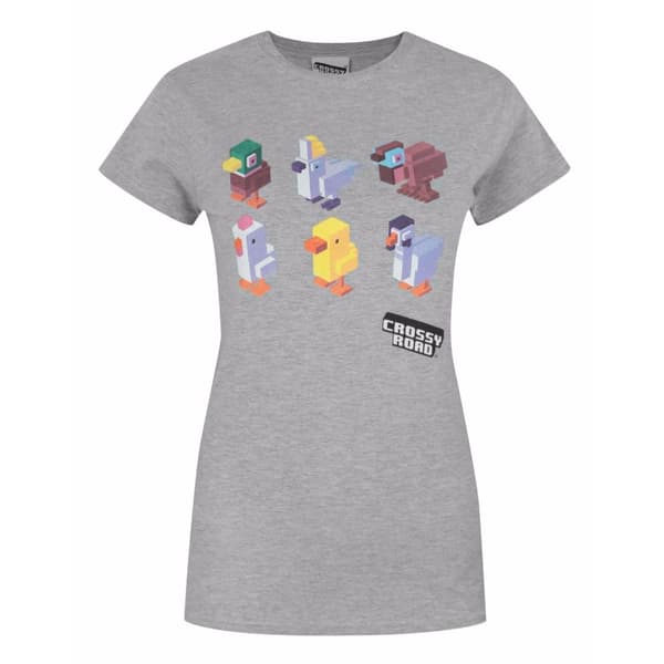 Crossy Road Womens/Ladies Official Character Design T-Shirt