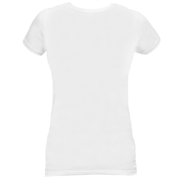 DC Comics Womens/Ladies Batgirl Distressed T-Shirt White XXL