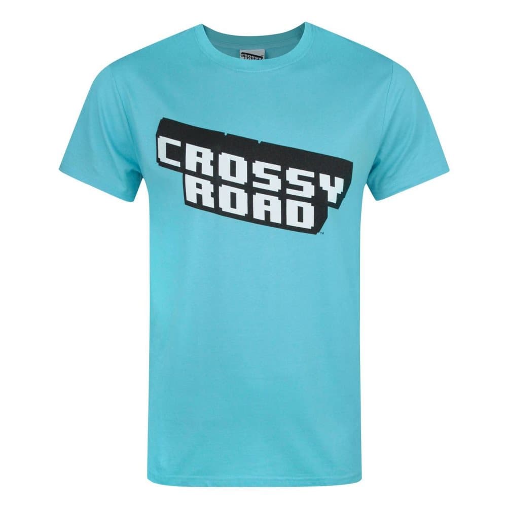 Crossy Road Mens Official Logo kortärmad T-shirt med officiell logotyp
