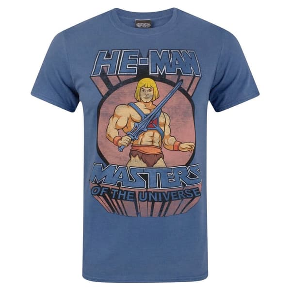 He-Man Herre Masters Of The Universe T-shirt Blue S