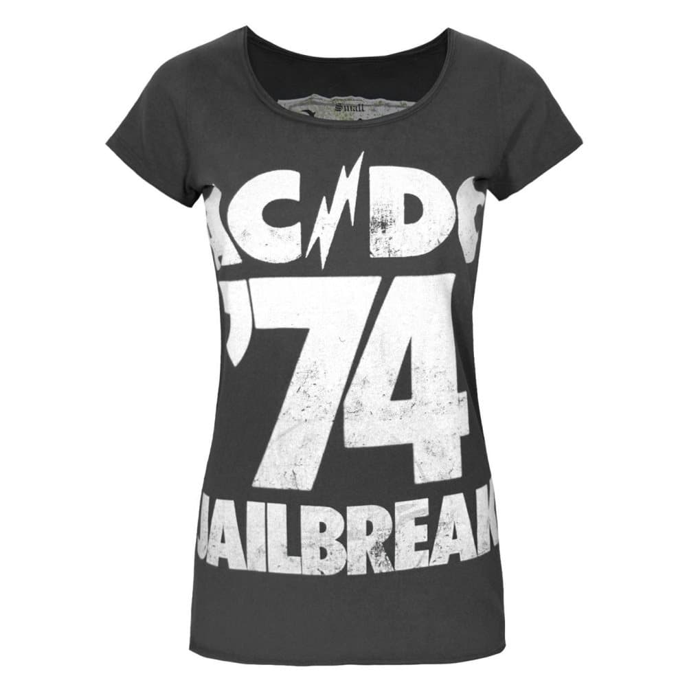 Amplified Kvinnor/Damer AC/DC Jailbreak 74 T-Shirt