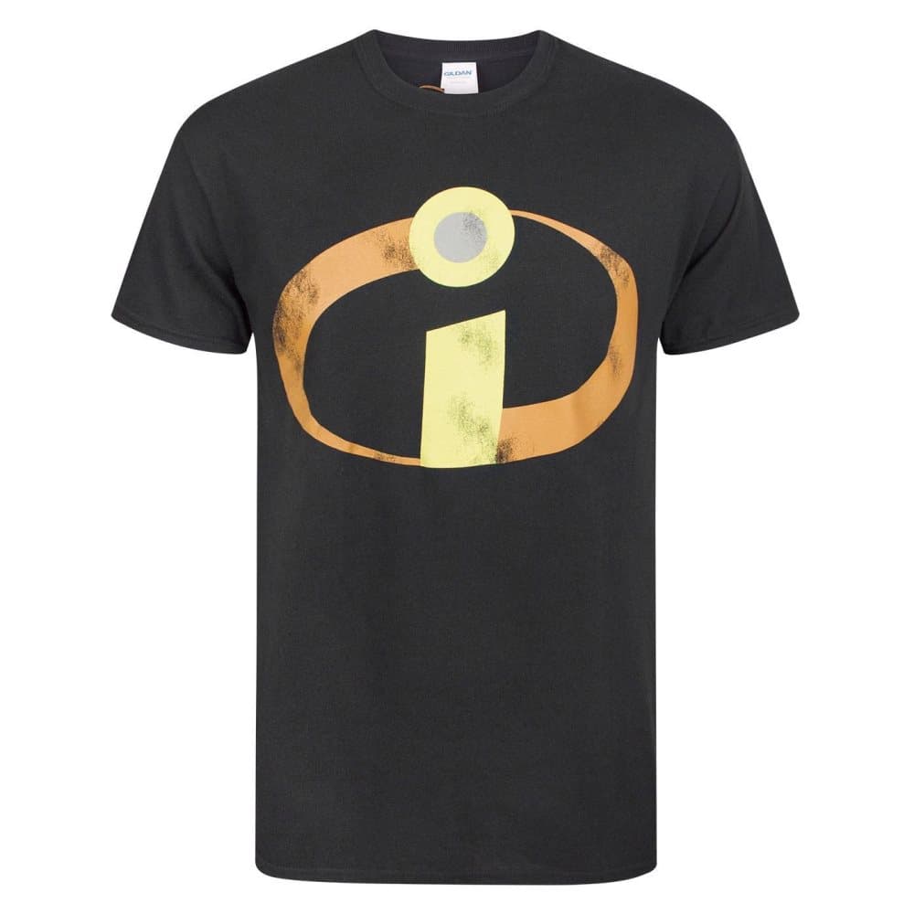 The Incredibles 2 Mens Movie Distressed Logo Costume T-Shirt | CDON