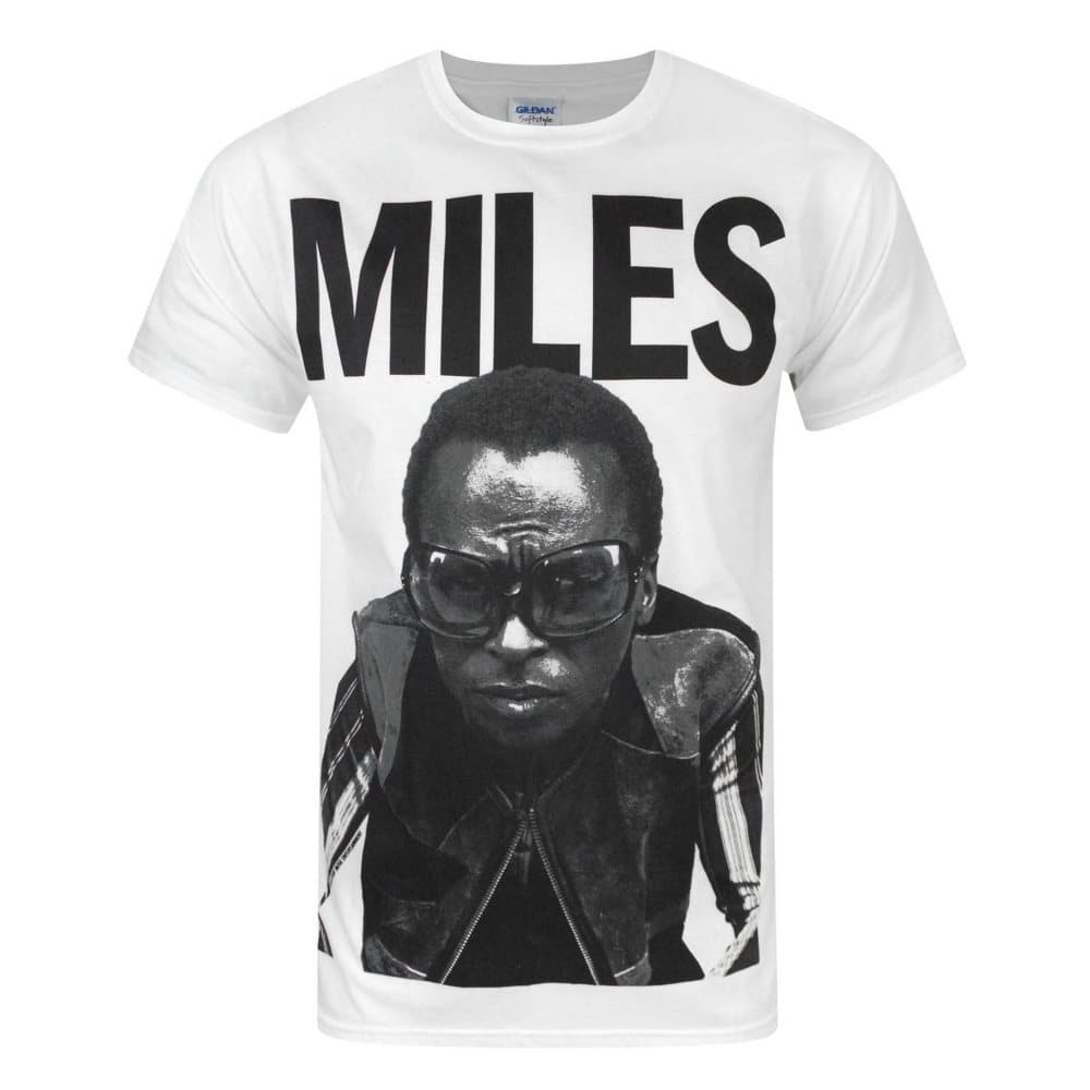 Miles Davis Porträtt T-Shirt för män