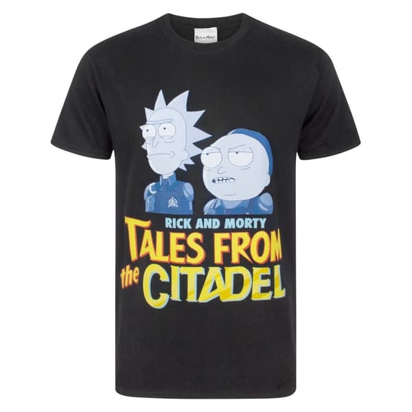 Rick And Morty Herre Tales From The Citadel T-shirt Black S