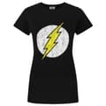 Miniatyrbillede 1 af 3: Flash T-shirt med nødlidende logo til kvinder/damer