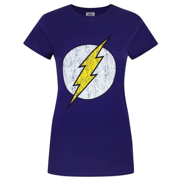 Flash T-shirt med nødlidende logo til kvinder/damer