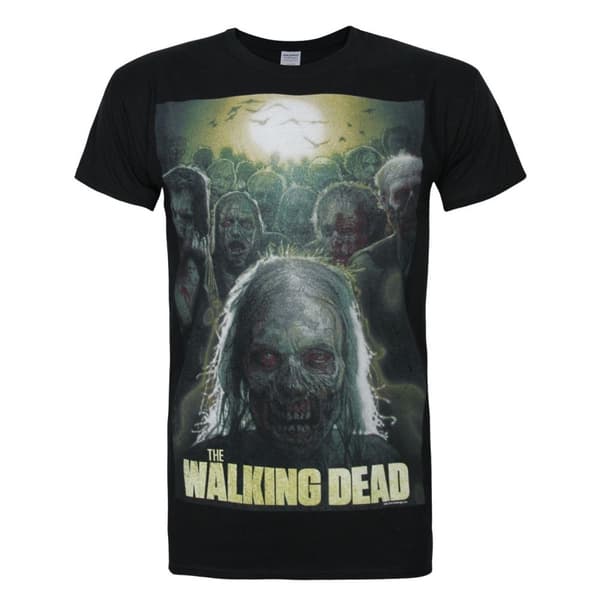 Walking Dead officiell herr affisch T-Shirt