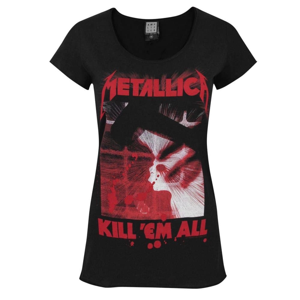 Amplified Kvinnor/Damer Metallica Kill Em All T-Shirt
