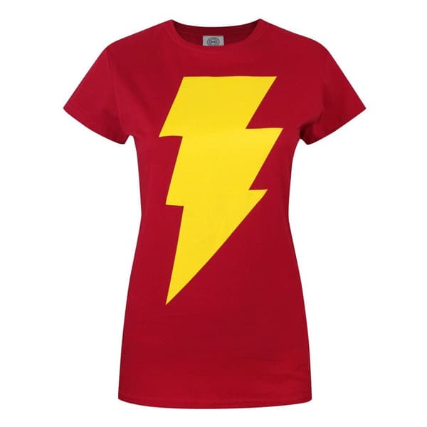 Shazam Womens/Ladies Logo T-Shirt