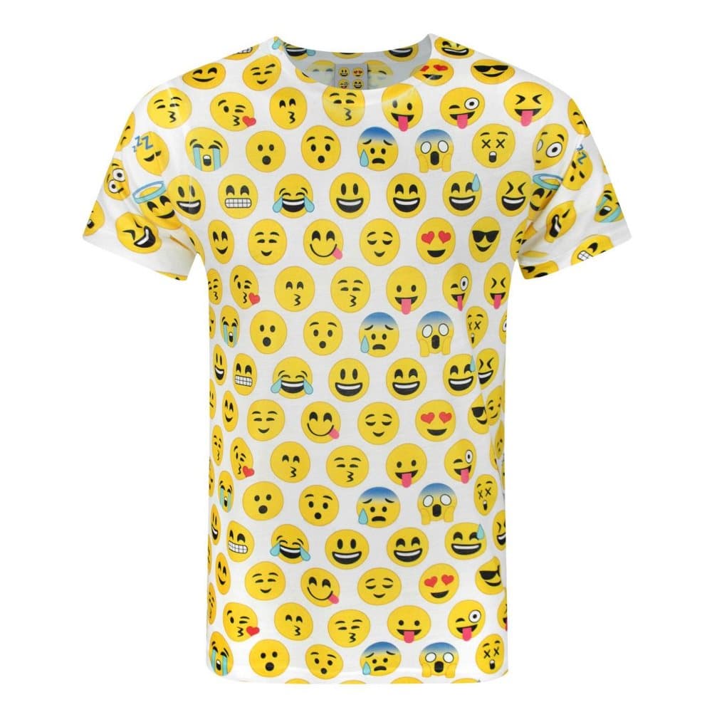 Emoticon Sublimation T-Shirt för män