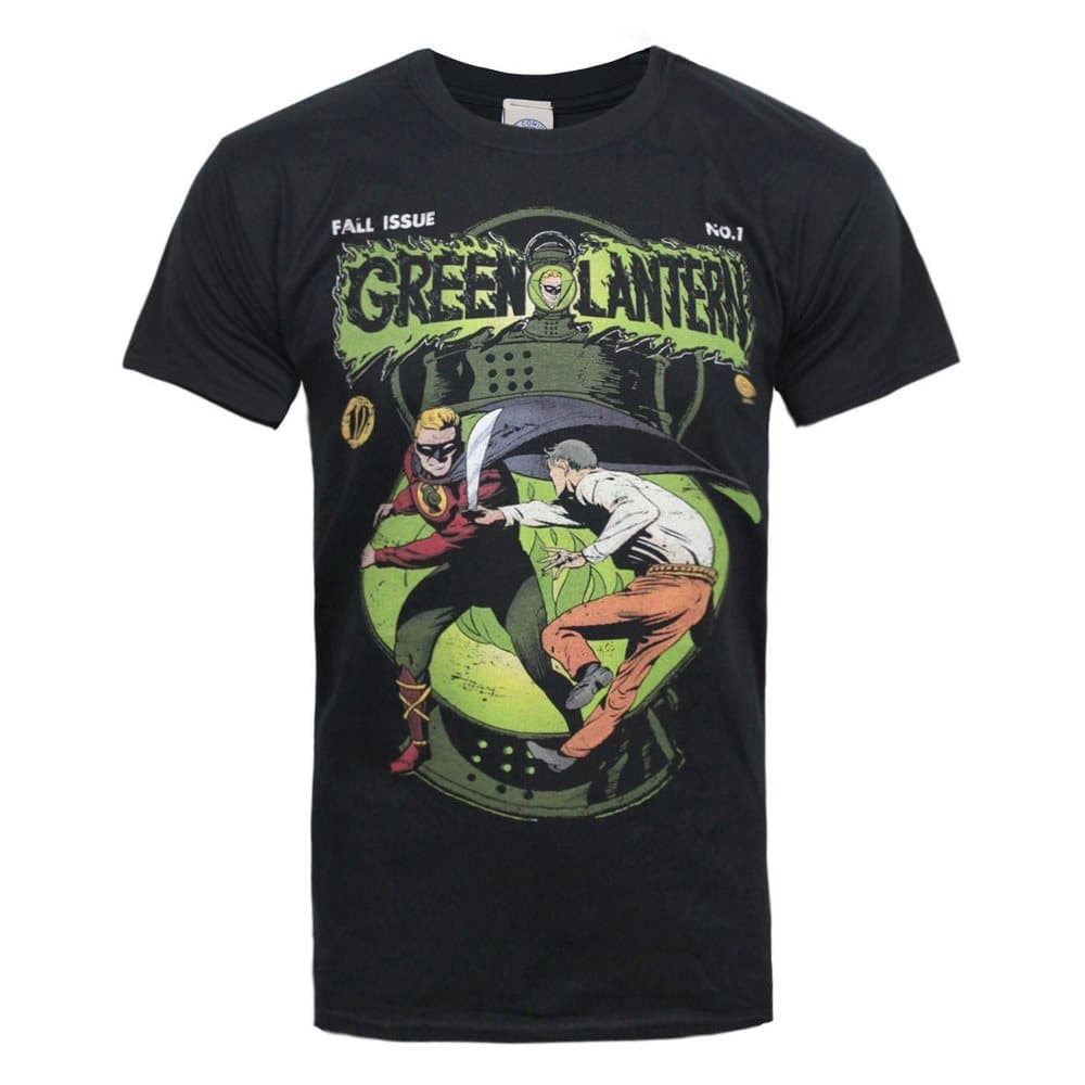 Green Lantern Officiell T-shirt med serietidning för män