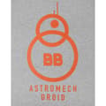 Miniatyrbild 4 av 4: Star Wars Kvinnor/Damer The Force Awakens BB-8 Astromech Droid T-Shirt