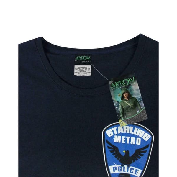 Arrow Kvinnor/Damer Starling City Metro Police T-Shirt