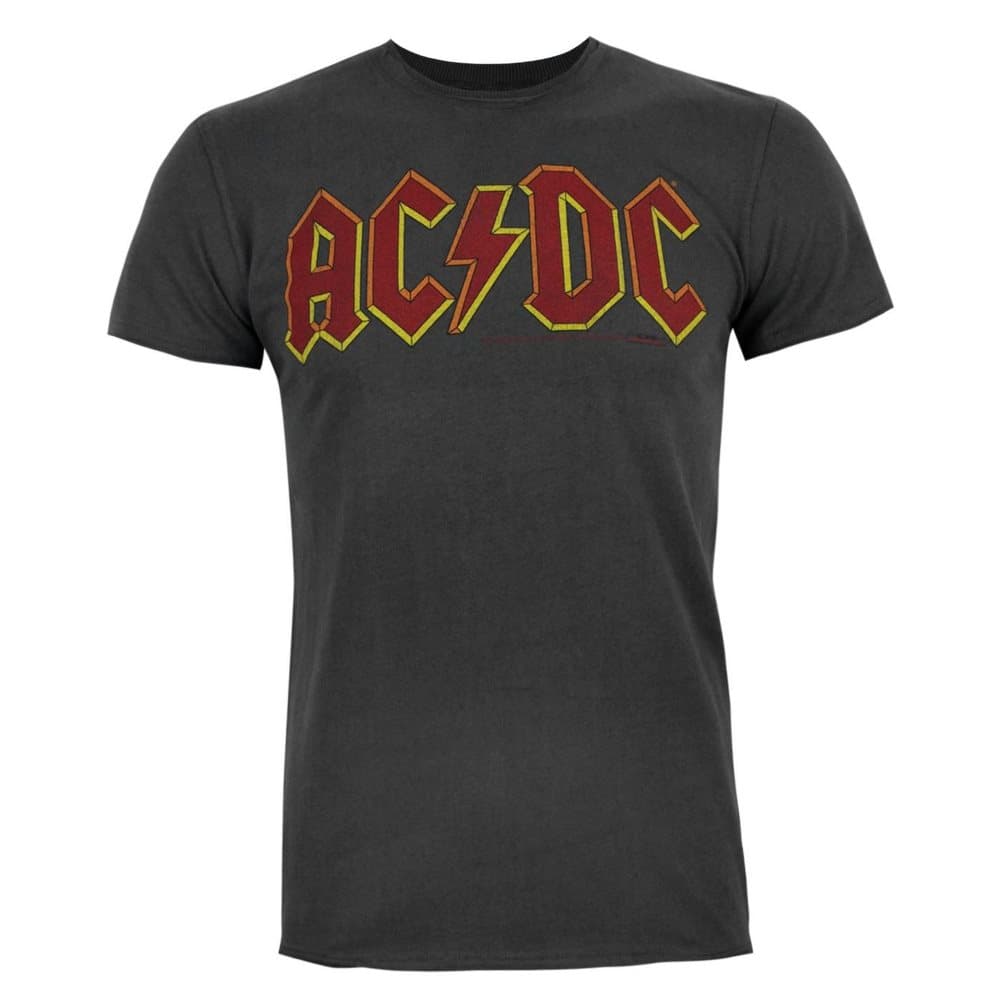AC/DC T-shirt med logotyp för män