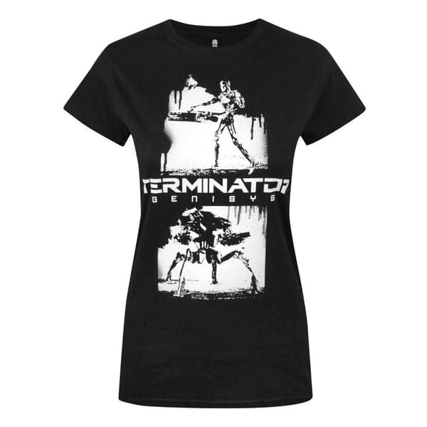 Terminator Womens/Ladies Genisys Graffiti T-Shirt