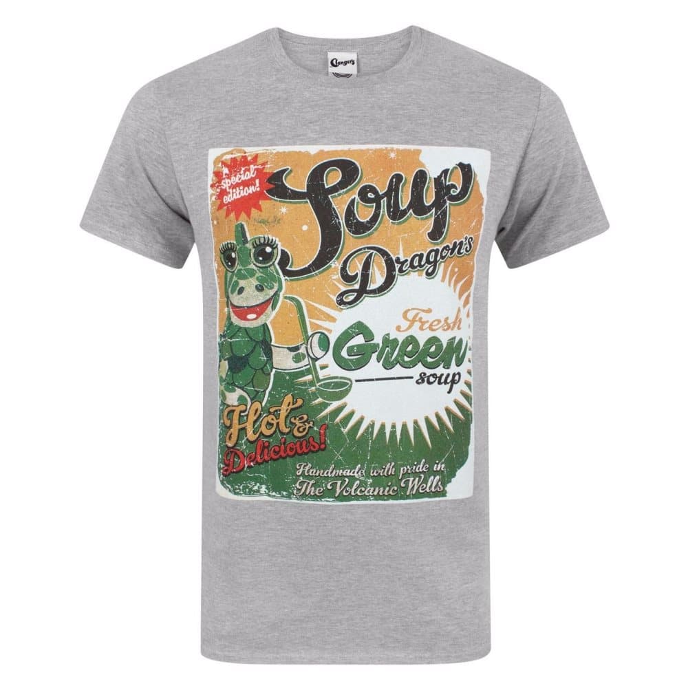 Clangers Mens Soup Dragons Green Soup T-Shirt