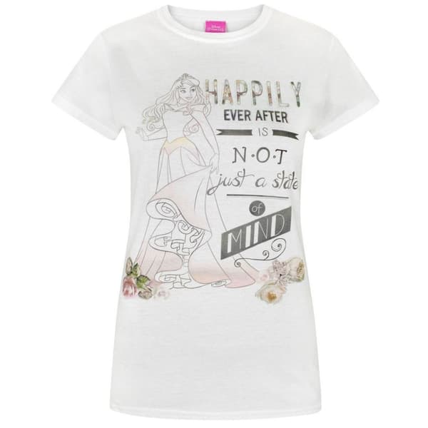 Disney Dame/Damer Tornerose lykkeligt i al evighed efter T-shirt